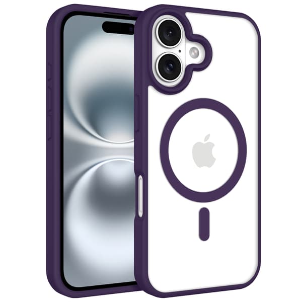 iPhone 17 Cover MagSafe Color Clear - Lilla