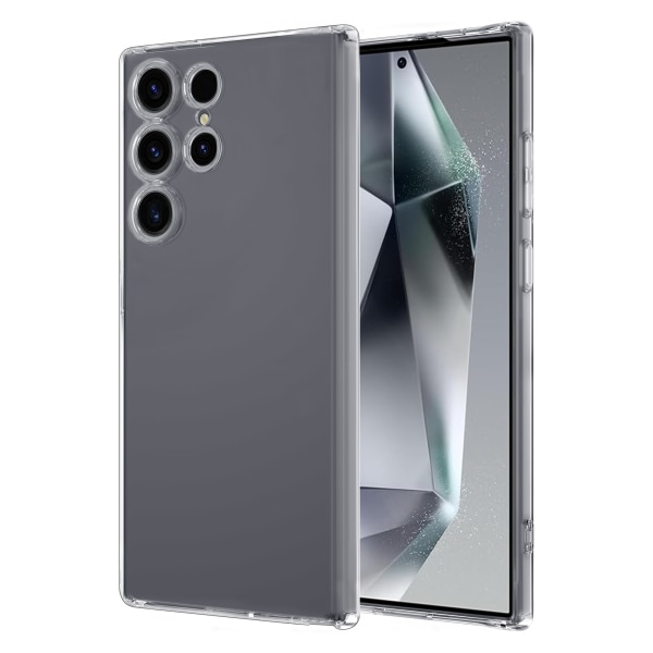 Samsung Galaxy S24 PLUS Läpinäkyvä Silikonikuori - Kirkas & Puhdas