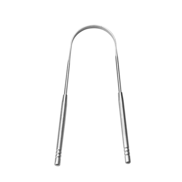 Tungskrapa Stainless Steel - U-Formad- 4 Olika Färger - Mixfärg Rainbow