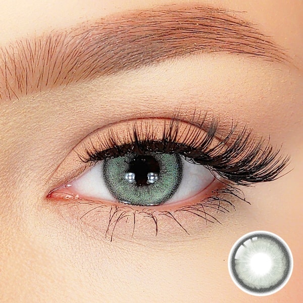 Färgade Linser – Charming Series – 12 Månader - Pale Green
