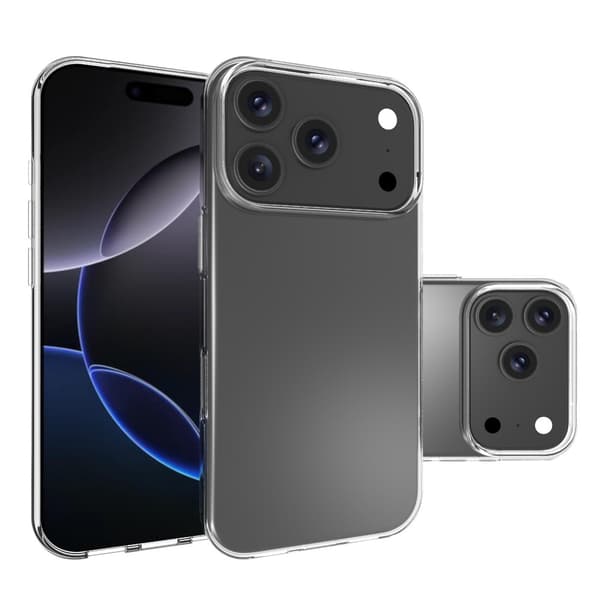 iPhone 18 Pro Max Skal Genomskinligt Extra Skyddande