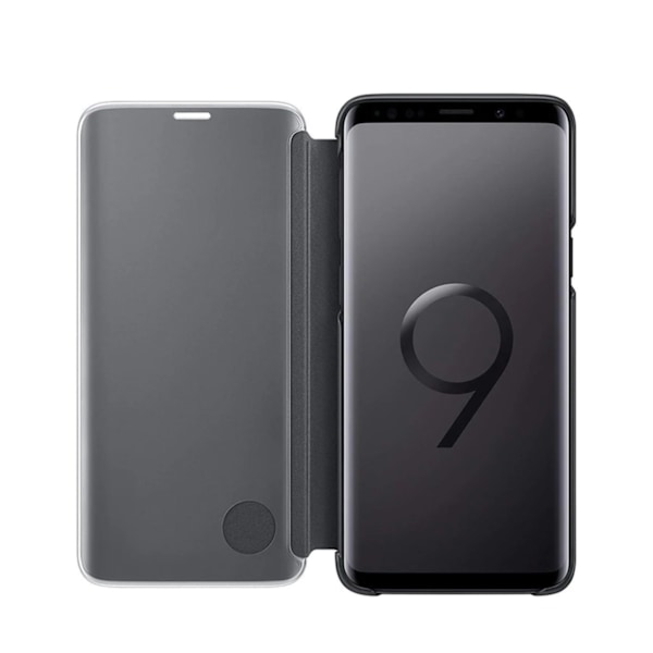 Samsung Galaxy  S9 PLUS Eksklusivt Etui - Flip Cover - Clear View - BLÅ blå