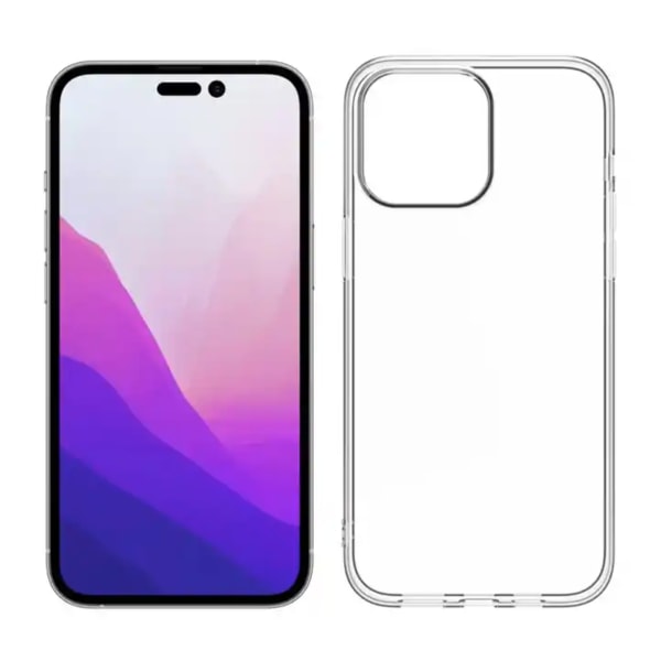 iPhone 15 Pro Kuori - Läpinäkyvä Suojaava & Erittäin Iskunkestävä
