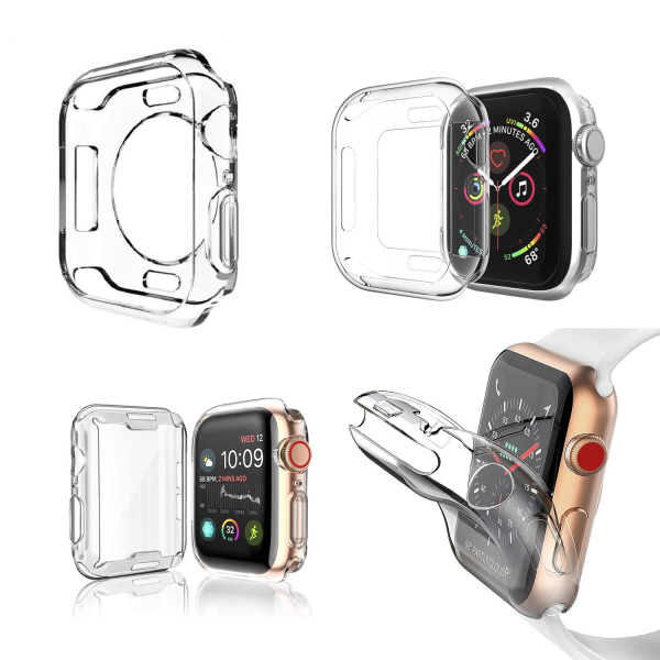 Apple Watch skyddsfodral i TPU - Till 40 mm - Hållbar - Högkvalite 40 mm