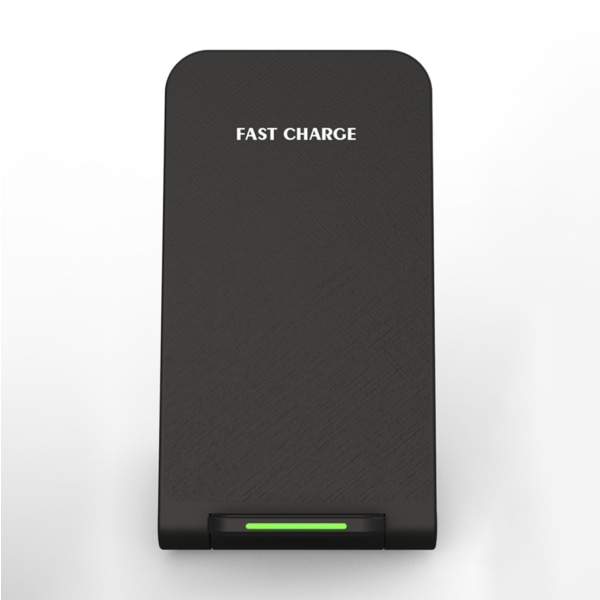 Trådløs Oplader - SAMSUNG - IPHONE -  FAST CHARGE - BØJBAR - Qi sort