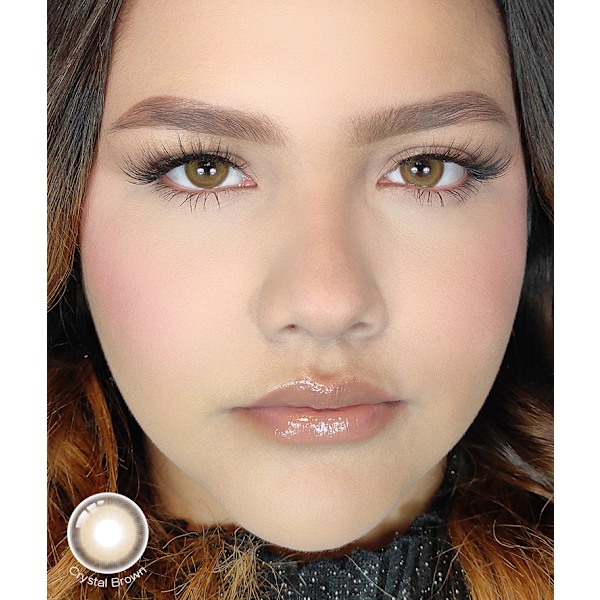 Färgade Linser – Miko Series – 12 Månader - Crystal Brown