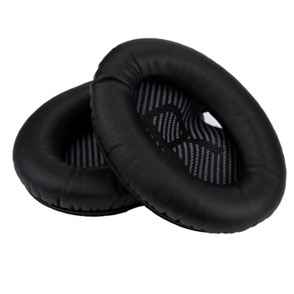 Öronkuddar Earpads Till Bose QC45/QC35/QC25 - SVART