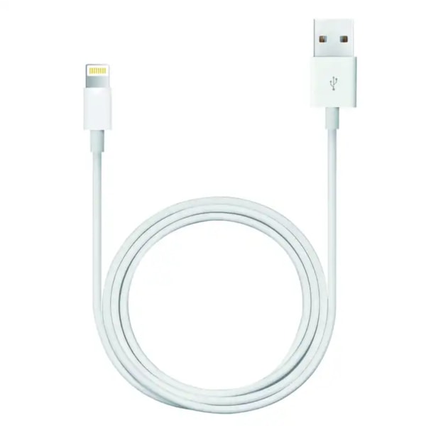 iPhone laddare - Ladd & Sync kabel - 1 Meter - VIT