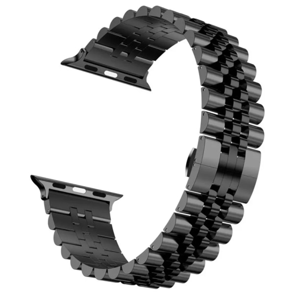 Stainless Steel Royal Bracelet Apple Watch Armband - Elegant & Stilig - Till 42 mm / 44 mm / 45 mm / 49 mm - Välj Färg! Rose