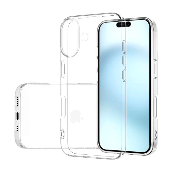 iPhone 16 PLUS Kuori Läpinäkyvä Erittäin Suojaava