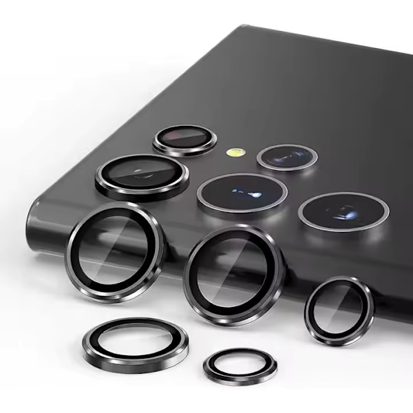 Samsung Galaxy S24 ULTRA - Linsskydd / Kameraskydd i Härdat Glas