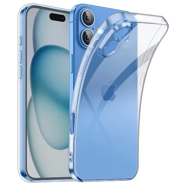 iPhone 16 Skal - Genomskinligt Extra Skyddande