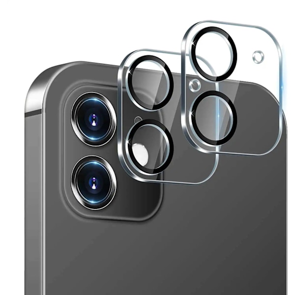 2-Pack iPhone 16 Plus Linsskydd – Heltäckande Kameraskydd i Härdat Glas