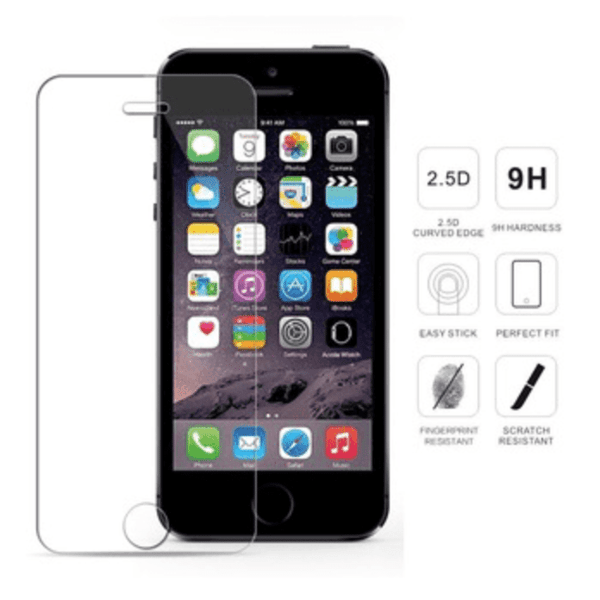 iPhone 5 / iPhone 5s Skärmskydd i Härdat Glas STARKT SKYDD