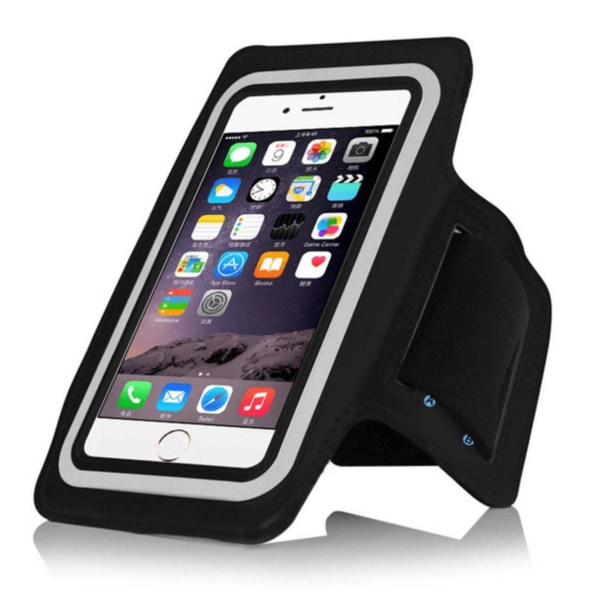 Sportarmband till iPhone 6/6s - Mobilhållare - Träning - Vit vit