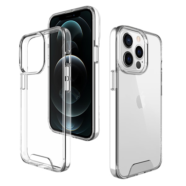 iPhone 14 Skal - Genomskinligt Skyddande & Extra Stöttåligt
