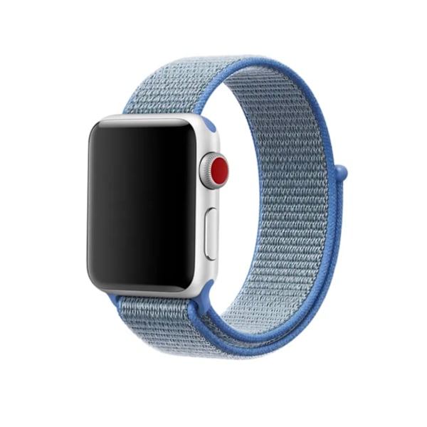 Urheilullinen ja Mukava Nylonranneke - Apple Watch 42mm/44mm/45mm/46mm/49mm - Liila/Tummansininen lila