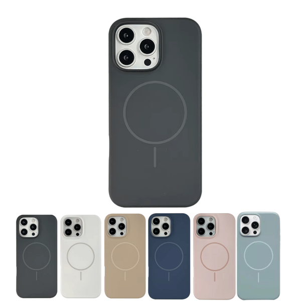 iPhone 16 PRO Cover Silikone Magsafe - Hvid hvid