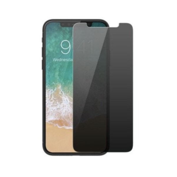 Privacy hærdet glas / fuld cover skærmbeskytter - Apple iPhone 14 Pro Max