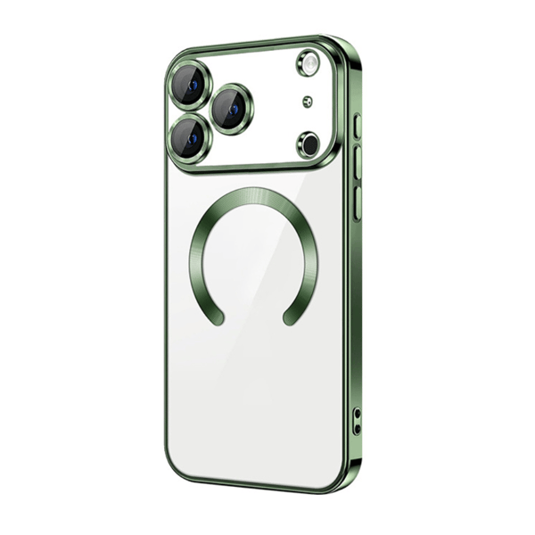 iPhone 18 Pro Max Skal – Metallic Magnetiskt Skal - Grön