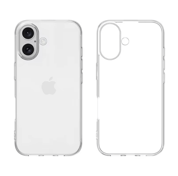 iPhone 16 PLUS Kuori Läpinäkyvä Erittäin Suojaava