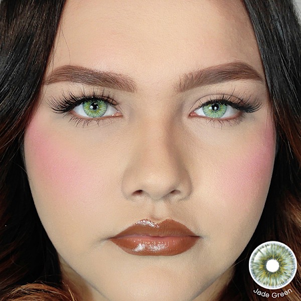 Färgade Linser – Pixie Series – 12 Månader – Jade Green