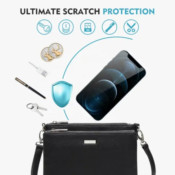 3-pakkaus iPhone 12 / iPhone 12 Pro - Karkaistu lasi näytönsuoja