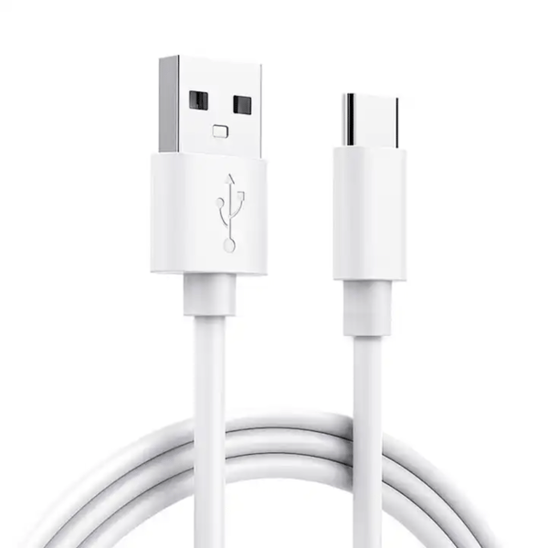 Oplader til Samsung S23 PLUS - Oplad & Synkroniser - HVID hvid