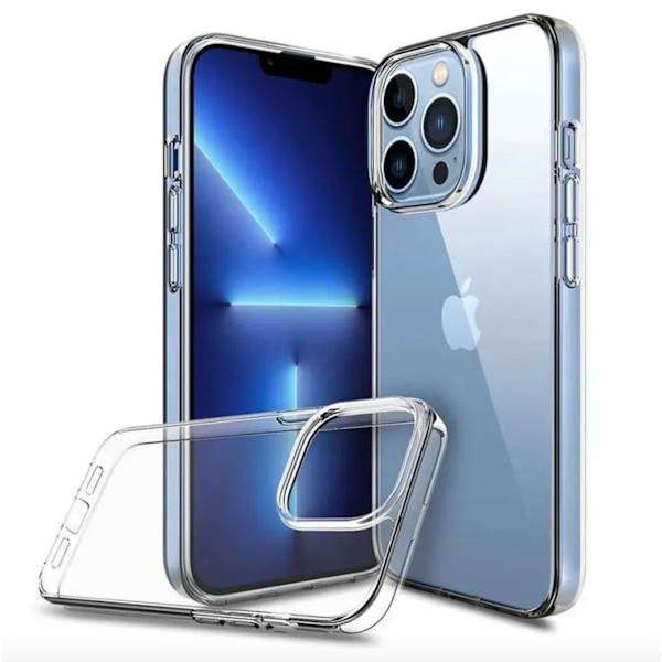 iPhone 14 Pro Skal - Genomskinligt Skyddande & Stöttåligt