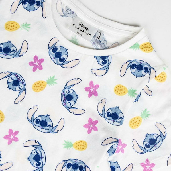 Set av kläder Stitch Rosa 8 år