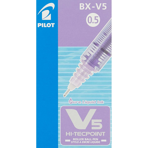 Penna för flytande bläck Pilot V-5 Hi-Tecpoint Violett 0,3 mm