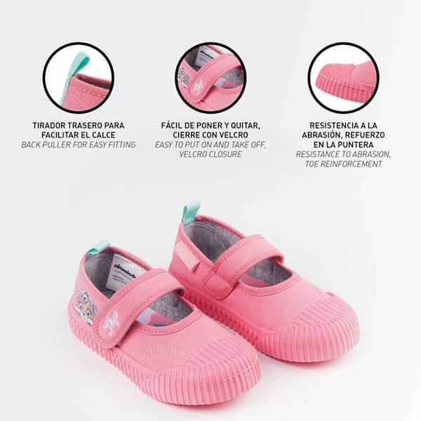 Flickors balettskor The Paw Patrol Rosa 24