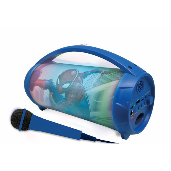 Bluetooth Högtalare med Karaoke Mikrofon Lexibook Spider-Man