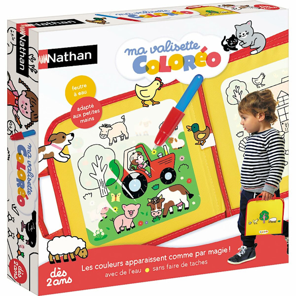 Ritningsset Nathan MY COLOREO SUITCASE