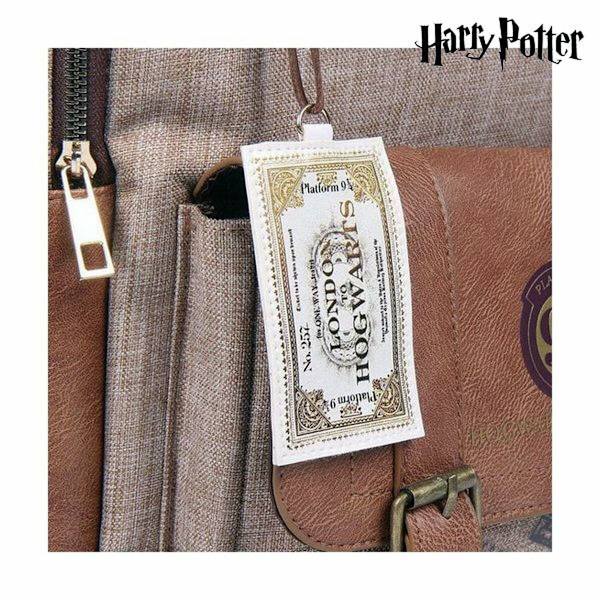 Skolryggsäck Harry Potter Brun