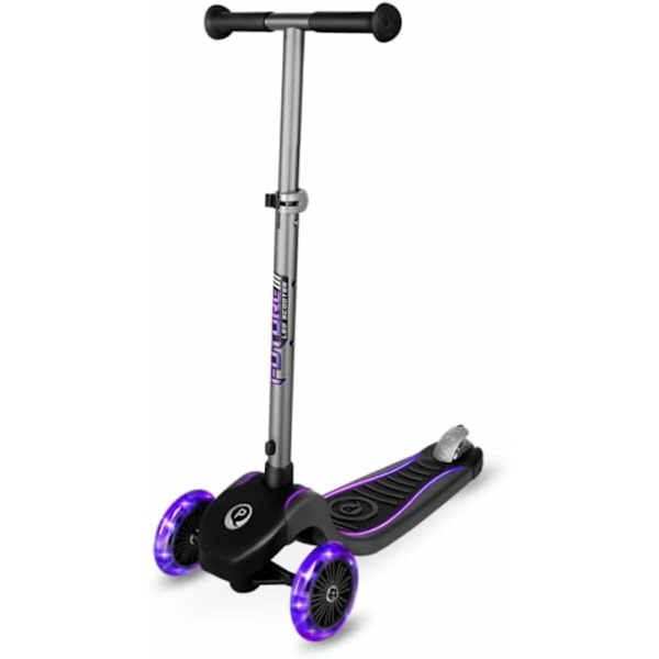 Sparkcykel Ociotrends Eco Future Scooter Purpur 3 hjul