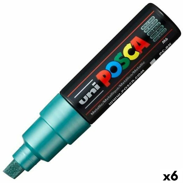 Markör POSCA PC-8K Grön metallic (6 antal)
