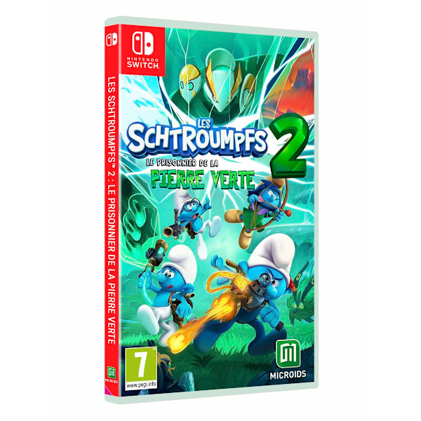 TV-spel för Switch Microids The Smurfs 2 - The Prisoner of the