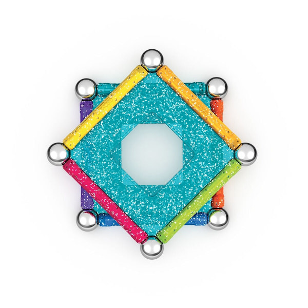 Playset Geomag Glitter (22 Delar)
