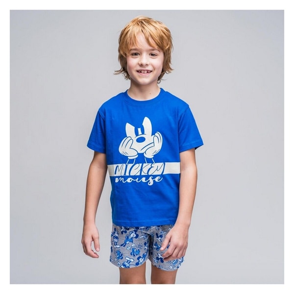 Pyjamas Barn Mickey Mouse Blå 5 år