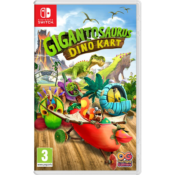 TV-spel för Switch Outright Games Gigantosaurus Dino Kart