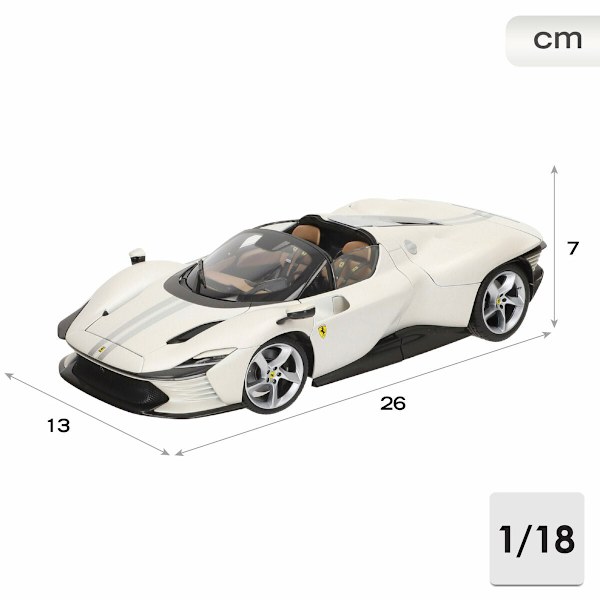 Bil Bburago Ferrari Daytona SP 1:18