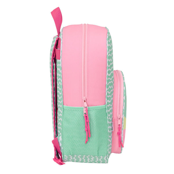 Skolryggsäck Lilo & Stitch Ice cream Rosa 33 x 42 x 14 cm