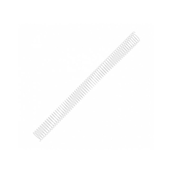 Bindande spiraler Fellowes 100 antal Vit Metall Ø 24 mm