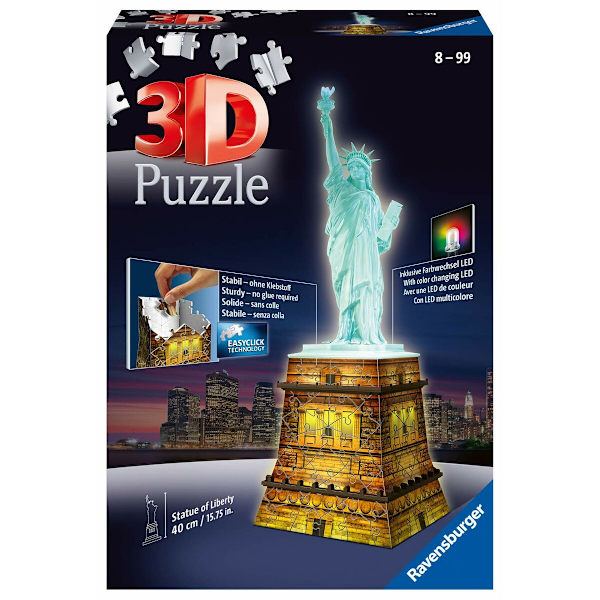 3D-pussel Ravensburger Iceland: Kirkjuffellsfoss 216 Delar 3D