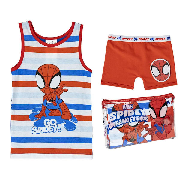 Pyjamas Barn Spidey Röd 2 år