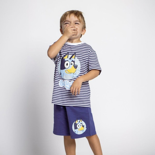Set av kläder Bluey Mörkblå 4 år