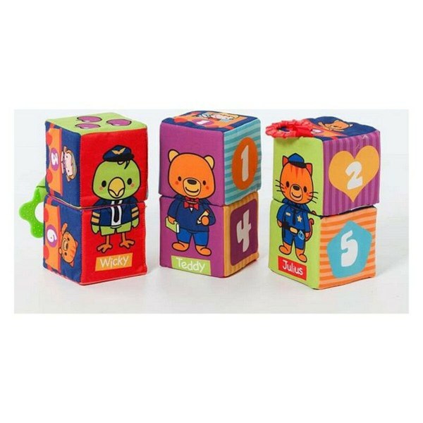 Mjuka klossar hjälper lärandet Moltó (6 pcs)