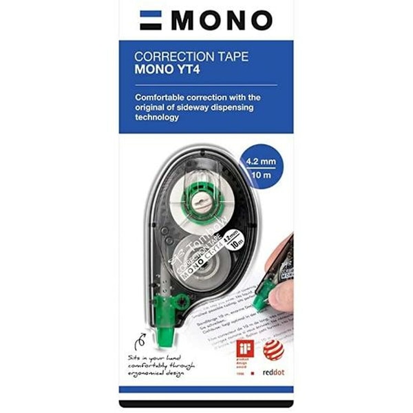 Korrigeringstejp Tombow Mono 4,2 mm x 10 m (12 antal)