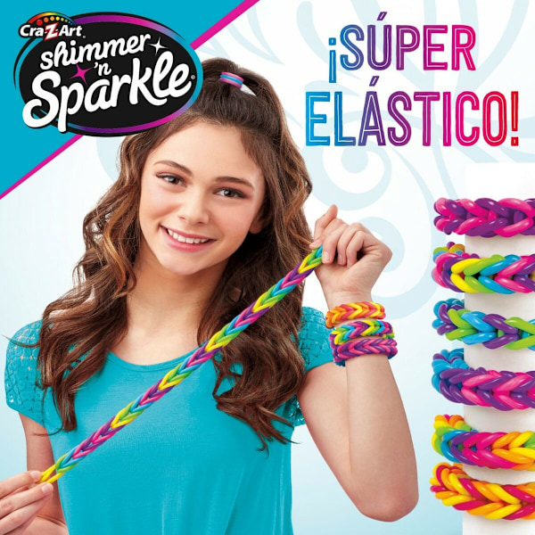 Armbandssats Cra-Z-Art Plast 3,4 x 0,3 x 2,7 cm 4 x 8 x 3,5 cm
